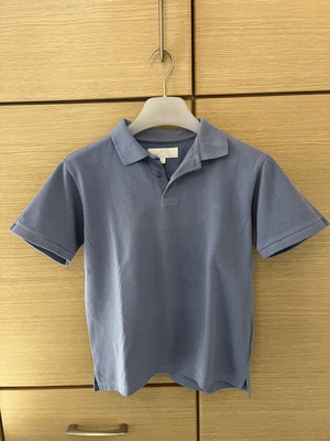 Zara μπλούζα πόλο basic μπλε σαν καινούργιο, για 9 ετών
