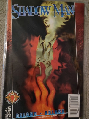 Shadowman #5 comic book like new, dark fantasy voodoo