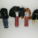 Bratz mini dolls used, pack