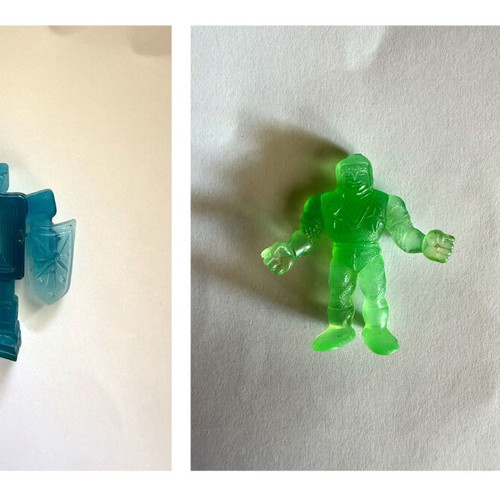 Alien figures collectible pack of 2 from 1980s Lucky Cup ice cream