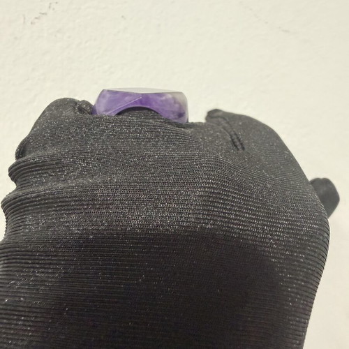 Natural Amethyst Ring, handmade, unique piece