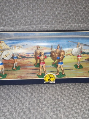 Athena Ancient Soldier Figurines in Box, like new