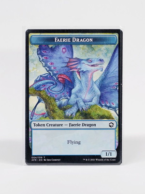 Magic The Gathering Faerie Dragon Token near mint