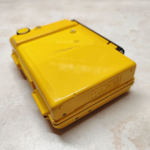 Sony WM-F45 Sports Walkman used, yellow, cassette functional