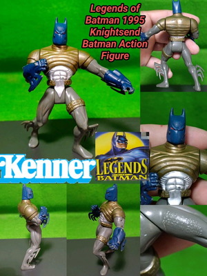 Αυθεντική φιγούρα δράσης Batman Knightsend Kenner 1995 Legends of Batman