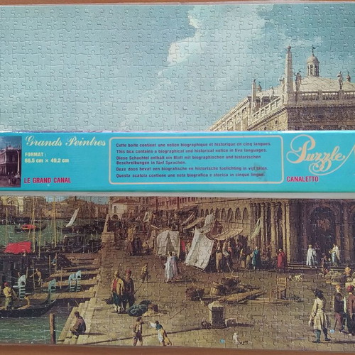 Puzzle Canaletto - The Grand Canal Natham 1000 used