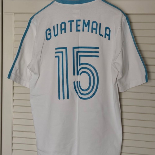 Adidas T-shirt Guatemala national team used, size M, white