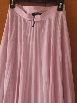 Bershka Midi Skirt like new, pink, size M 38 10