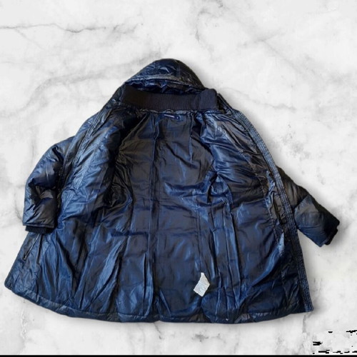 Original Marin’s long down jacket like new, size S, blue-black