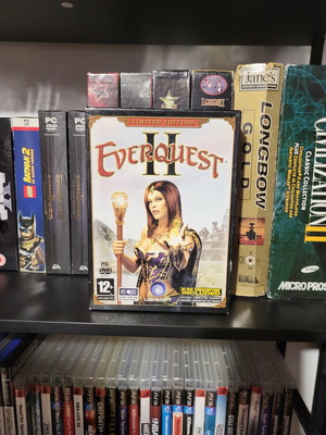 EverQuest Collectible PC Lot used, EverQuest II Limited Edition and Trilogy