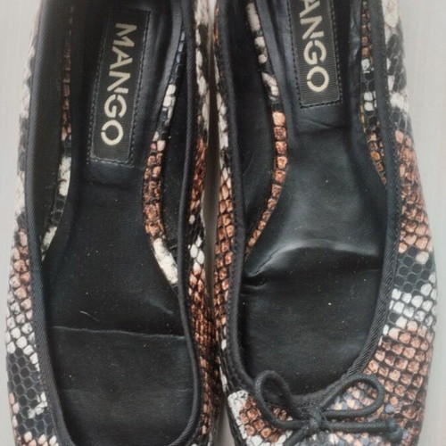 Mango ballerinas like new, size 39
