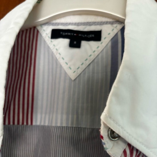 Tommy Hilfiger shirt new, size S, white and blue
