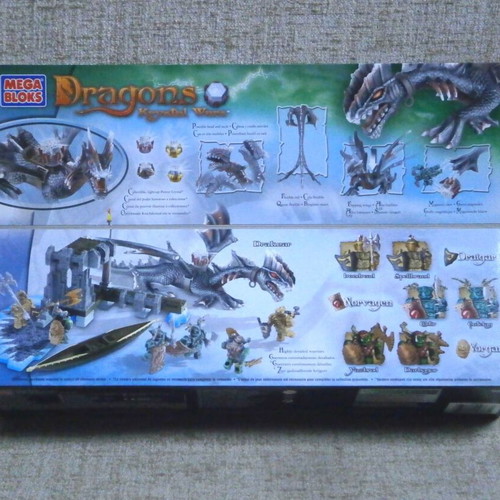 Mega Bloks Dragons Krystal Wars Sea Dragon set MISB