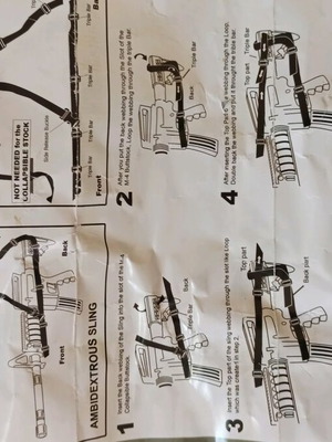 Three-Point Sling for M4 unused