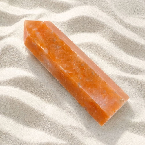 Decorative Desk Obelisk with Sunstone