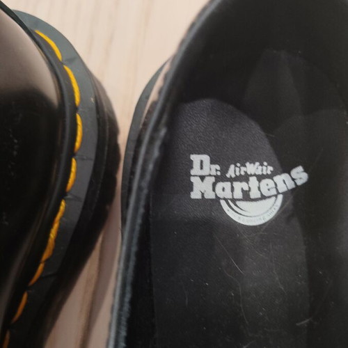 Dr. Martens Quad Platform shoes, size 38, black