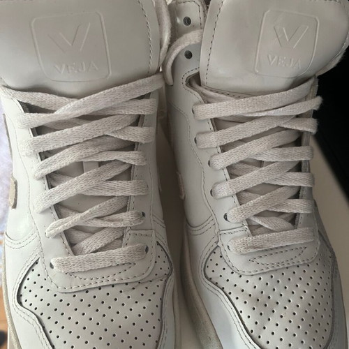 Veja sneakers used, size 38, white and beige