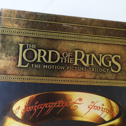The Lord of the Rings The Motion Picture Trilogy Extended Edition Blu-ray like new with Greek subtitles
