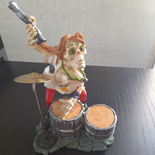 Drummer skeleton new, height 21cm