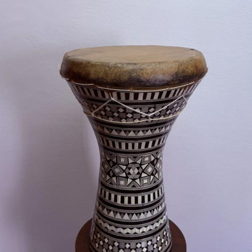 Handmade darbuka like new from Egypt, 40.5 cm height
