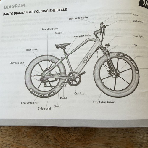 Electric bike EMW new with throttle assistance and free extra bike