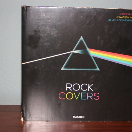 Rock Covers book like new, history of rock through album covers