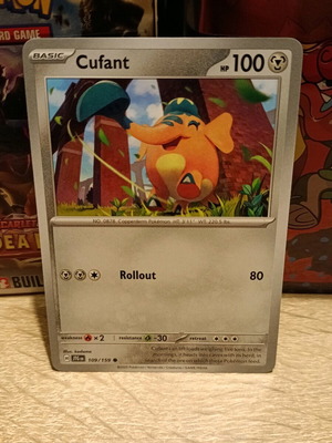 Cufant Pokemon κάρτα σαν καινούργιο (JTG 109) Journey together singles