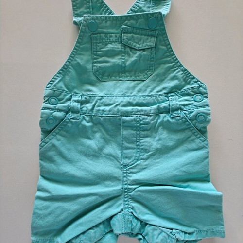Orchestra baby romper turquoise for 3 months like new, summer