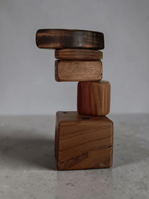 Magnetic Wooden Balance Sculpture new