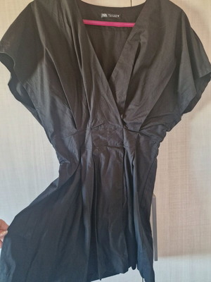 Zara dress black like new, size S summer