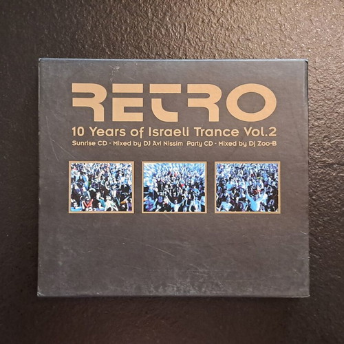 Retro 10 Years of Israeli Trance Vol. 2 double CD Phonokol 2002