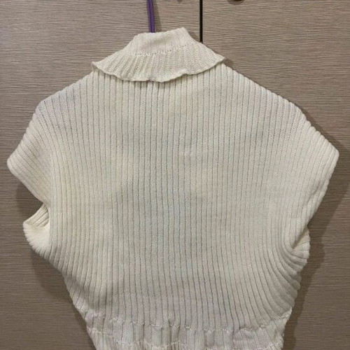 Bolero white like new, sleeveless, size S