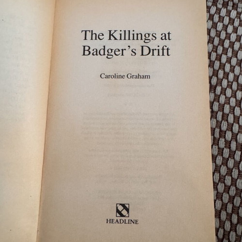 Caroline Graham The Killings at Badger’s Drift book
