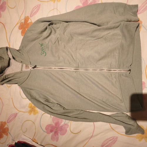 Set of 3 women's sweatshirts used, size S, gray and turquoise
