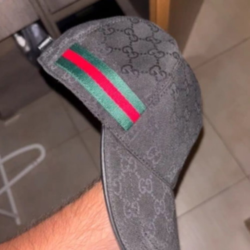 Gucci cap, black, one size