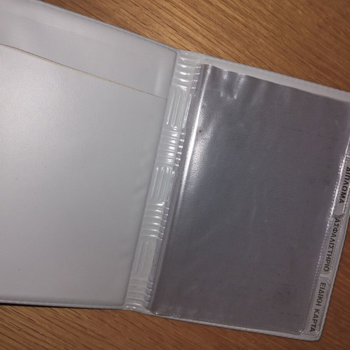 Document Organizer Agenda used, with sleeves