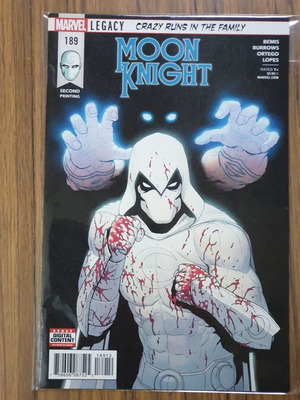 Moon Knight (2018) Marvel Comics μεταχειρισμένο, 2η έκδοση