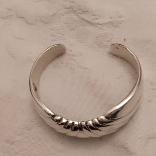 Solid handmade 925 silver bracelet