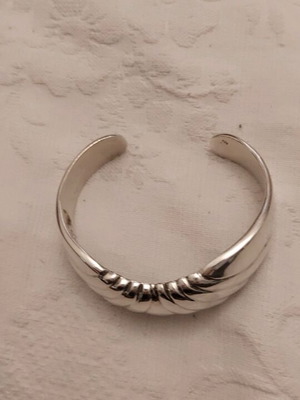 Solid handmade 925 silver bracelet