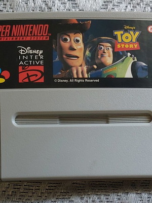 Toy Story Super Nintendo game cartridge like new