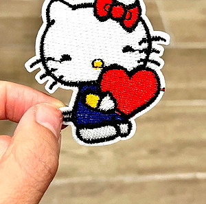hello kitty embroidered clothes sticker patch