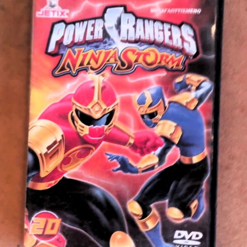 Power Rangers Ninja Storm animated DVD like new
