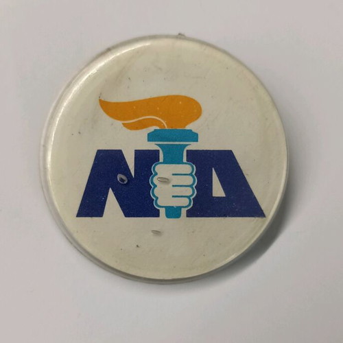 New Democracy badge used from the 1980s