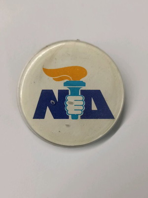 New Democracy badge used from the 1980s