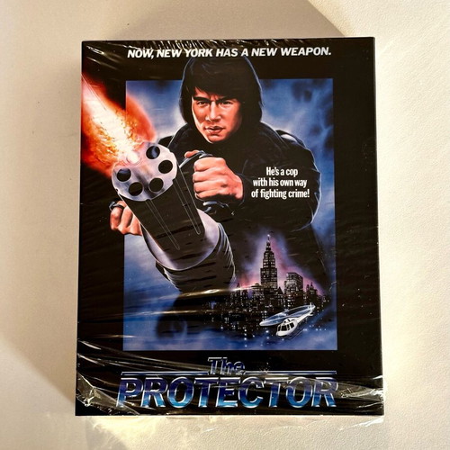 The Protector 1985 4K Blu-ray like new, action crime thriller