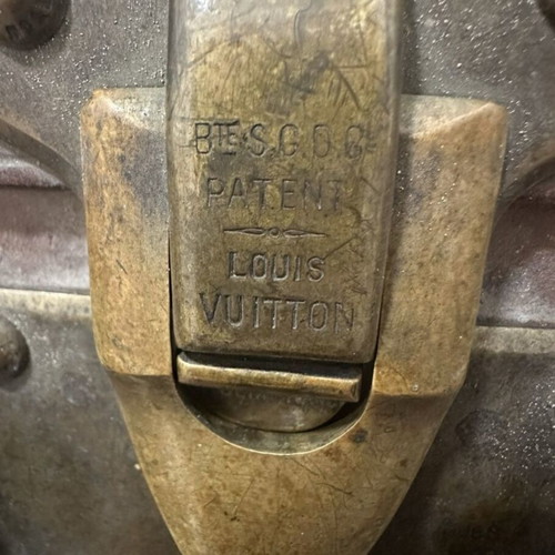Louis Vuitton vintage suitcase 1920 used