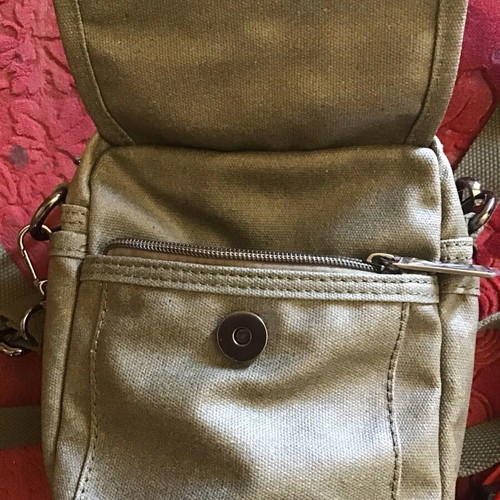 Aeronautica Militare shoulder bag new, green, 20x15cm