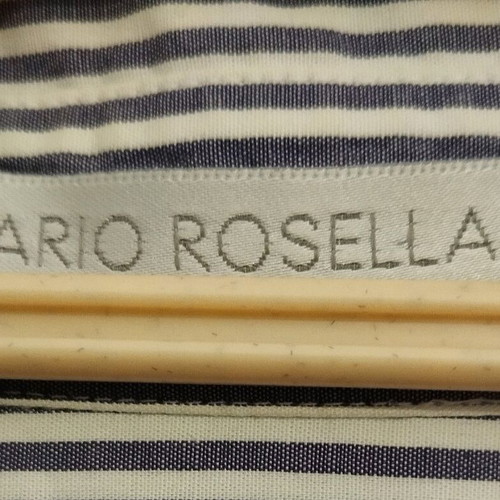 Mario Rosella women's shirt size 40 like new, black and white
