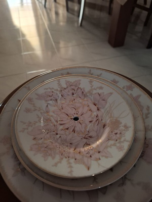 Bohemia porcelain dessert plates, made in Germany