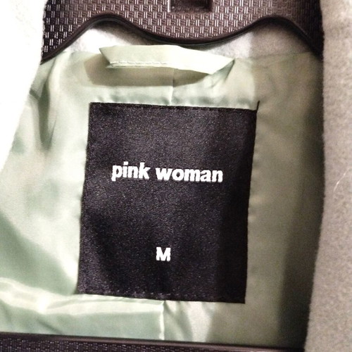 Women's Half Coat Pink Woman Casual & Elegant